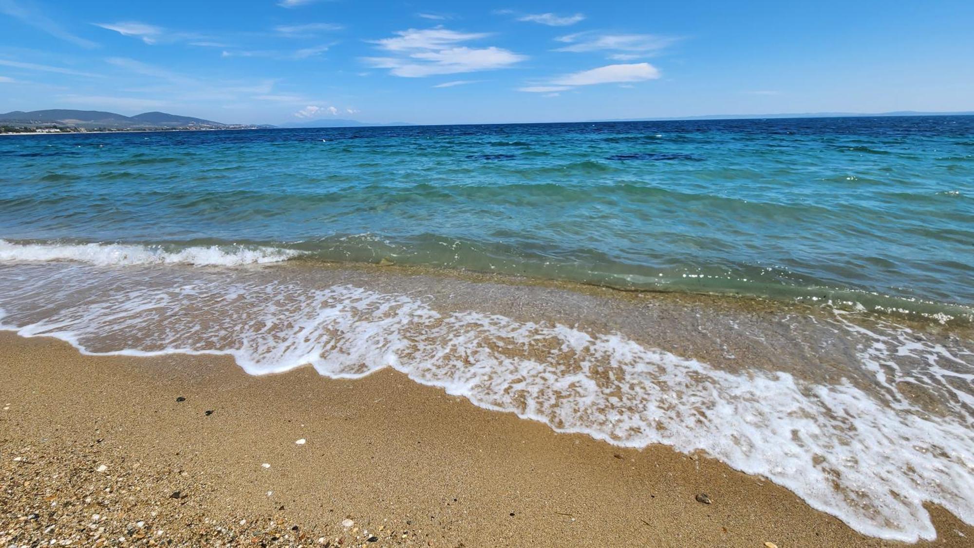 Pine Beach Holiday Home 2 Bedrooms 50 Meters To The Beach Kalyves Polygyrou Екстер'єр фото